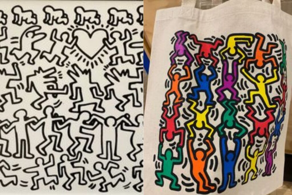 Art History Homage - tattoo ideas by keith haring