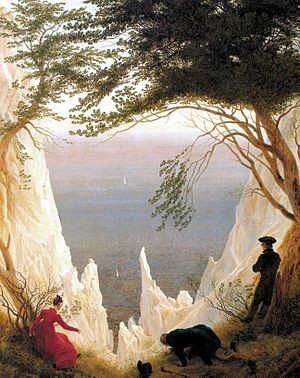 Caspar David Friedrich- Chalk Cliffs on Rügen