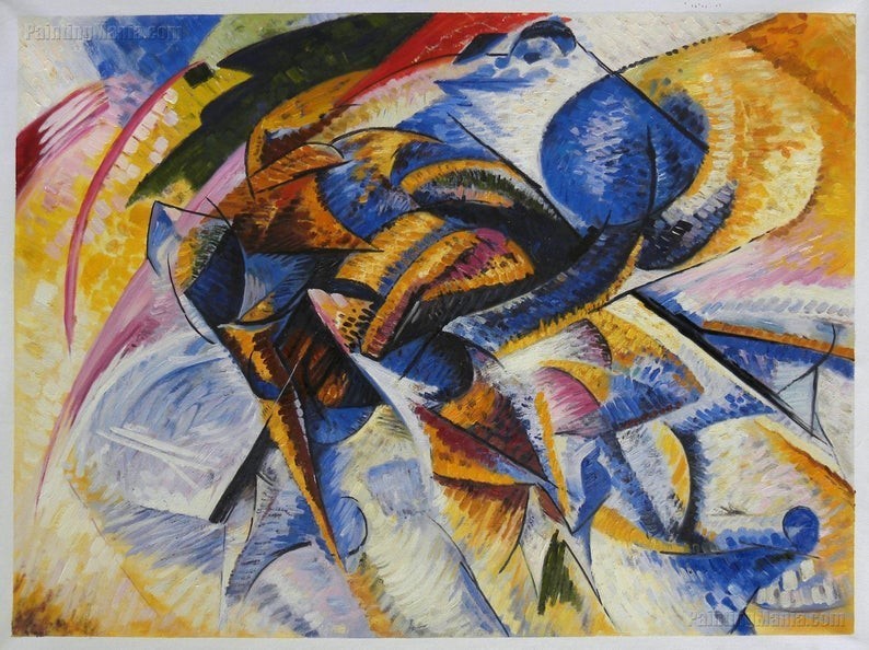 Umberto Boccioni - painting