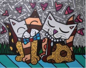 Romero Britto artwork