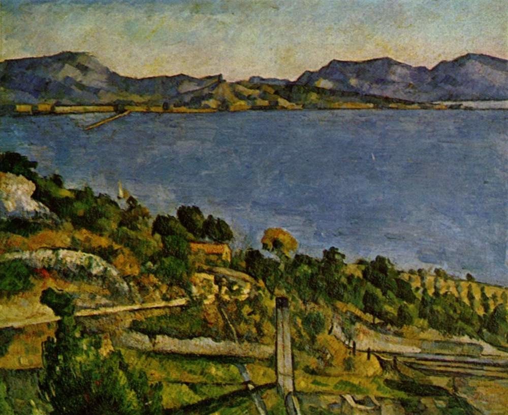 Paul Cézanne- Painting The Bay of Marseille seen from L’Estaque