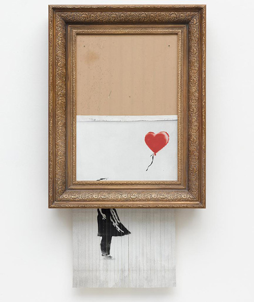 Bansky - Love is in the bin
